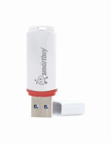 Флешка SmartBuy Crown 4Gb White (SB4GBCRW-W)