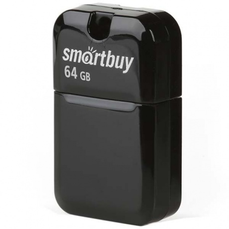 Флешка SmartBuy ART series 64Gb USB 2.0 Black (SB64GBAK) - фото 1