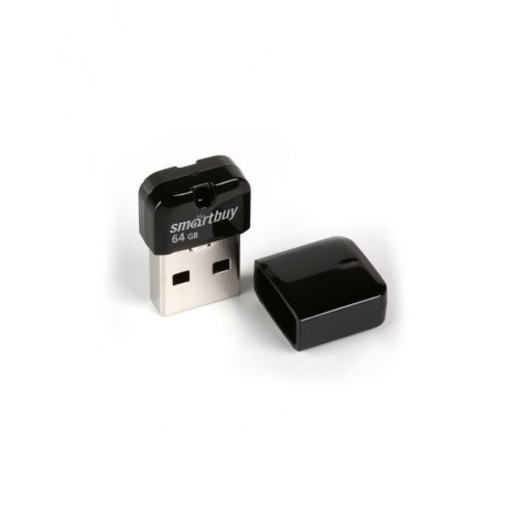 Флешка SmartBuy ART series 64Gb USB 2.0 Black (SB64GBAK) - фото 2