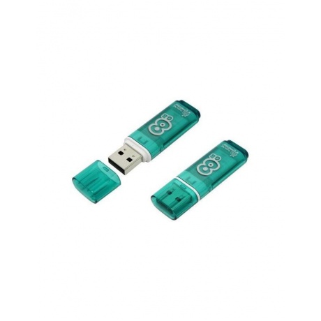 Флешка Smartbuy 8Gb Glossy Green (SB8GBGS-G)