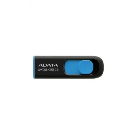 Флешка A-Data UV128 256Gb (AUV128-256G-RBE) Black/Blue