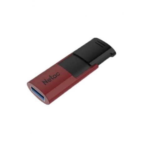 Флешка Netac U182 Red 32Gb (NT03U182N-032G-30RE) чёрно-красная - фото 1