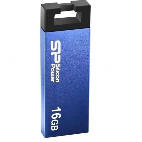 Флешка Silicon Power 16Gb Touch 835 (SP016GBUF2835V1BB) Blue - фото 3