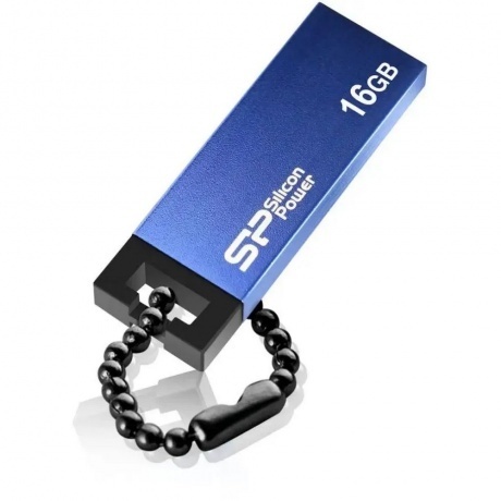 Флешка Silicon Power 16Gb Touch 835 (SP016GBUF2835V1BB) Blue - фото 4