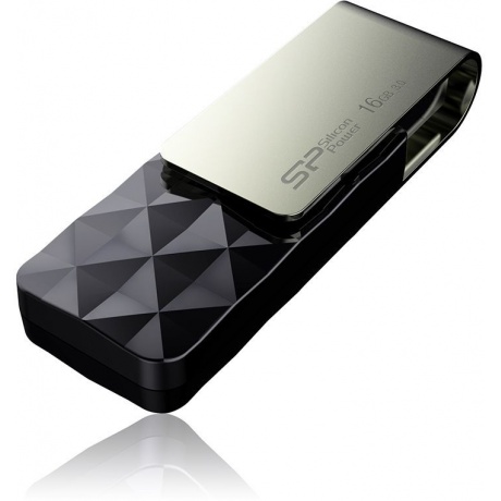 Флешка Silicon Power Blaze B30 16Gb USB 3.0 Черный SP016GBUF3B30V1K - фото 2