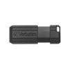 Флешка Verbatim PINSTRIPE 128Gb USB 2.0 Flash Drive Black (04907...