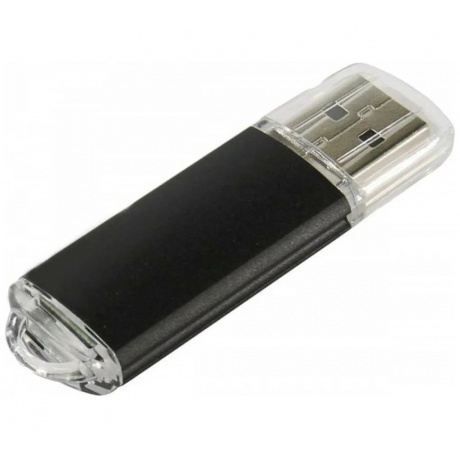 Флешка  Smartbuy 4Gb USB2.0&gt; V-Cut Black (SB4GBVC-K) - фото 2