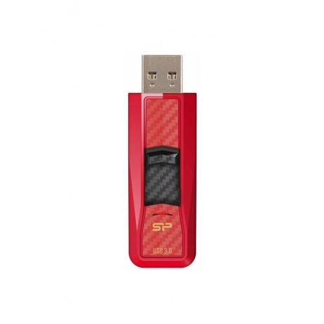 Флешка 32Gb Silicon Power Blaze B50, USB 3.0, Красный - фото 1