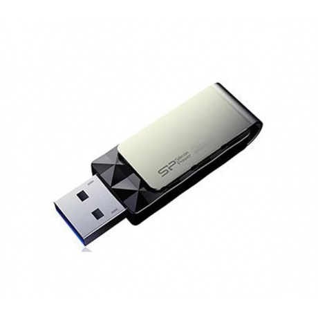 Флешка Silicon Power 32Gb Blaze B30 SP032GBUF3B30V1K USB3.0 черный/серый - фото 2