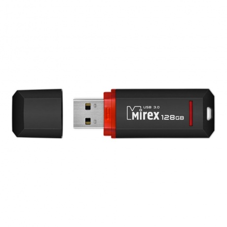 Флешка 128GB Mirex Knight, USB 3.0, Черный (13600-FM3BK128) - фото 3