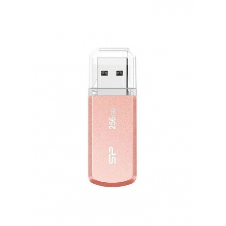 Флешка 256Gb Silicon Power Helios 202, USB 3.2, Розовое Золото (...