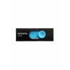 Флешка 32GB ADATA UV220, USB 2.0, черный/голубой (AUV220-32G-RBK...