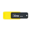 Флешка 4GB Mirex City, USB 2.0, Желтый (13600-FMUCYL04)