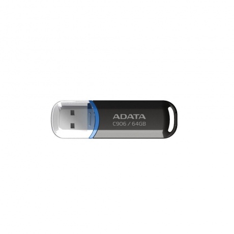 Флешка 64GB A-DATA Classic C906, USB 2.0, Черный AC906-64G-RBK - фото 1