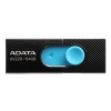 Флешка 64GB ADATA UV220, USB 2.0, черный/голубой AUV220-64G-RBKB...
