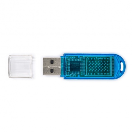 Флешка 64GB Mirex Elf, USB 3.0, Синий 13600-FM3BEF64 - фото 3