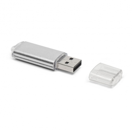 Флешка 64GB Mirex Unit, USB 2.0, Серебро 13600-FMUUSI64 - фото 2