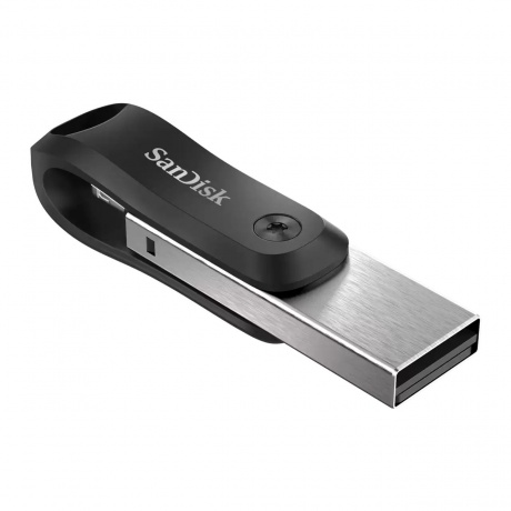 Флешка 64GB SanDisk iXpand Go USB3.0/Lightning SDIX60N-064G-GN6NN - фото 4