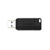 Флешка Verbatim USB Drive 32Gb Pin Stripe Black 049064 {USB2.0}