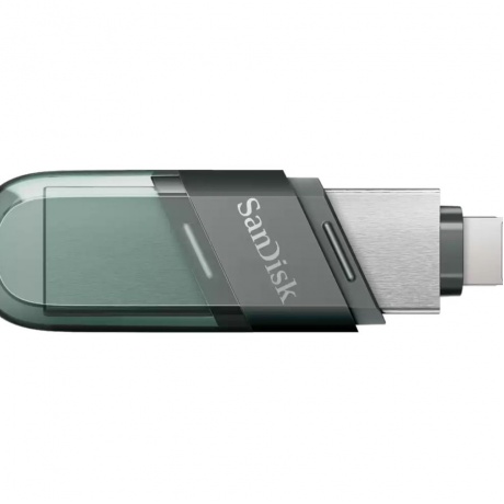 Флешка 128GB SanDisk iXpand Flip USB3.1/Lightning (SDIX90N-128G-GN6NE) - фото 2