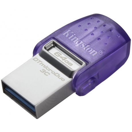Флешка Kingston 64Gb DTDUO3CG3/64GB USB Type-C 3.2 Gen 1/USB 3.2 Gen 1 - фото 1