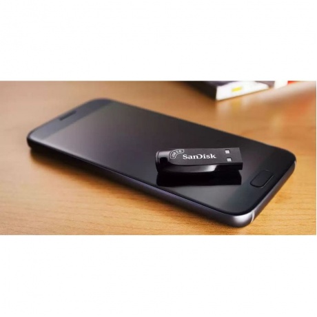 Флешка SanDisk 256Gb Ultra Shift USB3.0 Black (SDCZ410-256G-G46) - фото 5