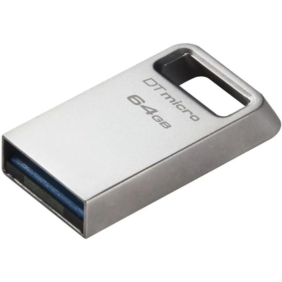 Флешка Kingston DataTraveler Micro 64GB DTMC3G2/64GB (USB 3.2) - фото 2