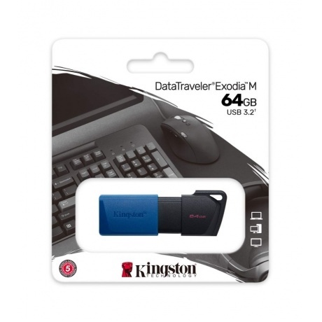 Флешка Kingston DataTraveler Exodia M 64GB (DTXM/64GB)