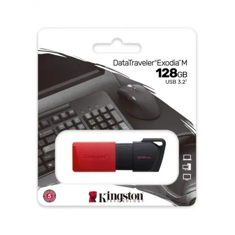 Флешка Kingston DataTraveler Exodia M 128Gb DTXM/128GB USB3.0 че...