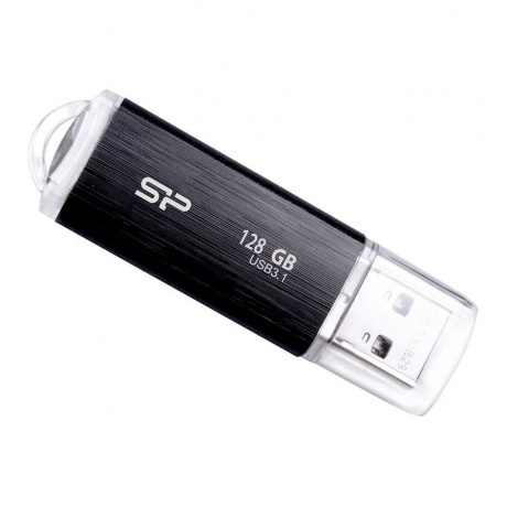 Флешка Silicon Power Blaze B02 128Gb (SP128GBUF3B02V1K) USB3.1 черный - фото 1