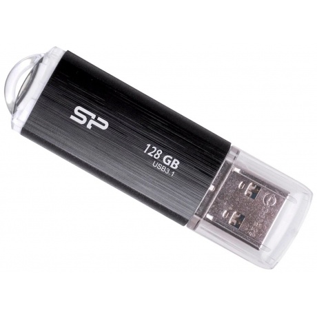 Флешка Silicon Power Blaze B02 128Gb (SP128GBUF3B02V1K) USB3.1 черный - фото 2