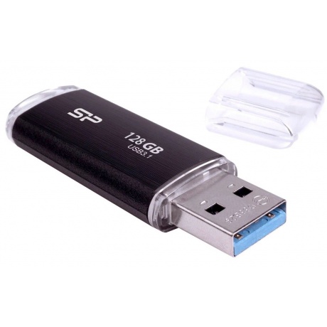 Флешка Silicon Power Blaze B02 128Gb (SP128GBUF3B02V1K) USB3.1 черный - фото 4