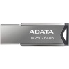 Флешка A-Data UV250 64Gb (AUV250-64G-RBK) USB2.0 серебристый