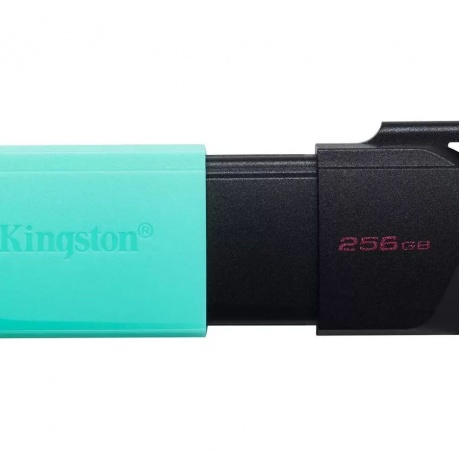 Флешка Kingston DataTraveler Exodia M 256Gb DTXM/256GB USB3.0 черный/зеленый - фото 1