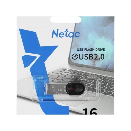 Флешка Netac UM2 16Gb (NT03UM2N-016G-20BK), USB2.0 - фото 6