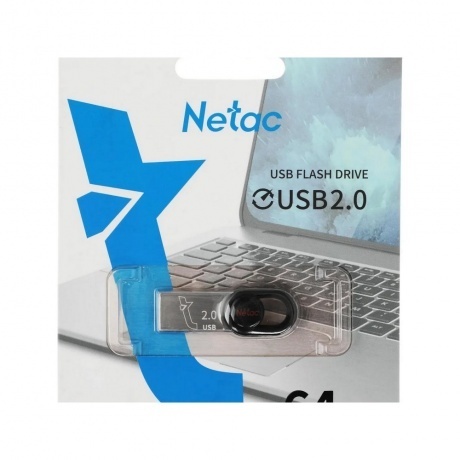 Флешка Netac UM2 64Gb (NT03UM2N-064G-20BK), USB2.0 - фото 6