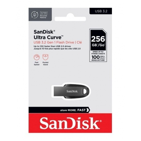 Флешка SanDisk USB3.2 256GB (SDCZ550-256G-G46) - фото 4