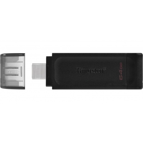 Флешка Kingston USB-C 3.2 64GB (DT70/64GB) - фото 2