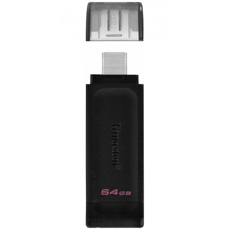 Флешка Kingston USB-C 3.2 64GB (DT70/64GB) - фото 4