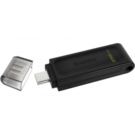 Флешка Kingston USB-C 3.2 256GB (DT70/256GB) - фото 3