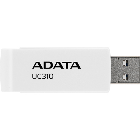 Флешка A-Data USB3 64GB WHITE (UC310-64G-RWH) - фото 1