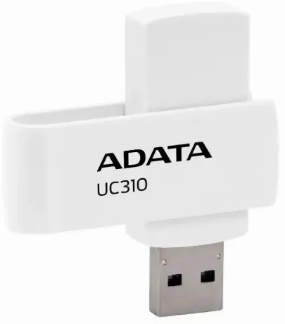 Флешка A-Data USB3 64GB WHITE (UC310-64G-RWH)