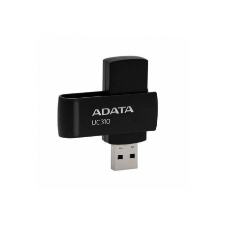 Флешка A-Data USB3 64GB (UC310-64G-RBK) - фото 2