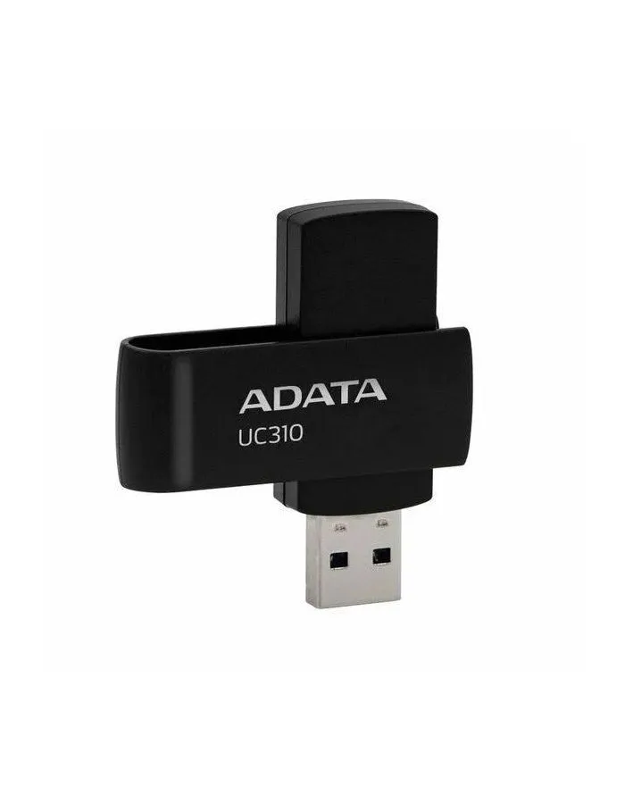 Флешка A-Data USB3 64GB (UC310-64G-RBK) - фото 2