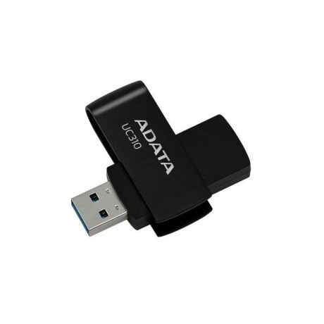 Флешка A-Data USB3 64GB (UC310-64G-RBK) - фото 3