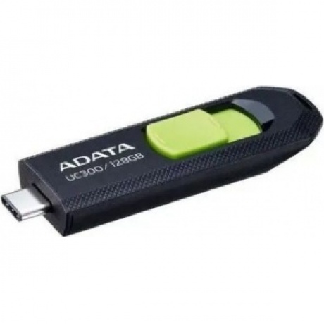 Флешка A-DATA 128GB (ACHO-UC300-128G-RBK/GN) UC300, USB 3.2/TypeC, черный/зеленый - фото 2