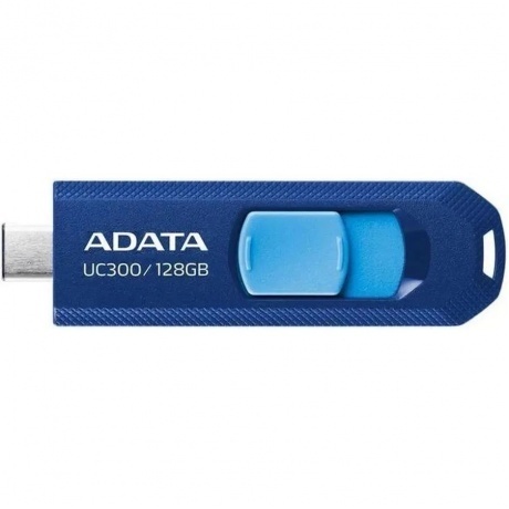 

Флешка A-DATA 128GB (ACHO-UC300-128G-RNB/BU) UC300, USB 3.2/TypeC, синий/голубой