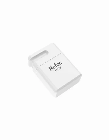 Флешка Netac U116 8Gb (NT03U116N-008G-20WH), USB2.0, миниатюрная...