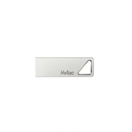 Флешка Netac U326 4Gb (NT03U326N-004G-20PN), USB2.0, металлическая плоская - фото 1