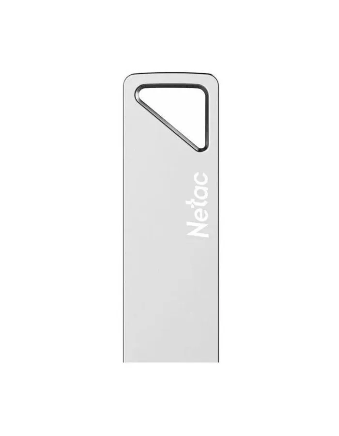 Флешка Netac U326 4Gb (NT03U326N-004G-20PN), USB2.0, металлическая плоская - фото 2